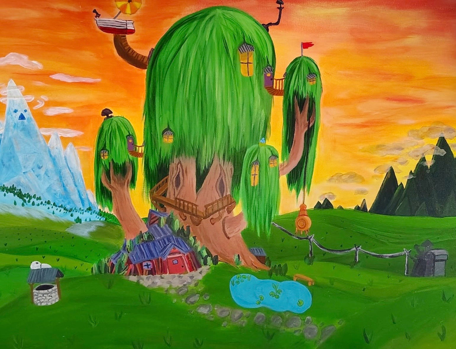 "Treehouse" Print 8.5x11