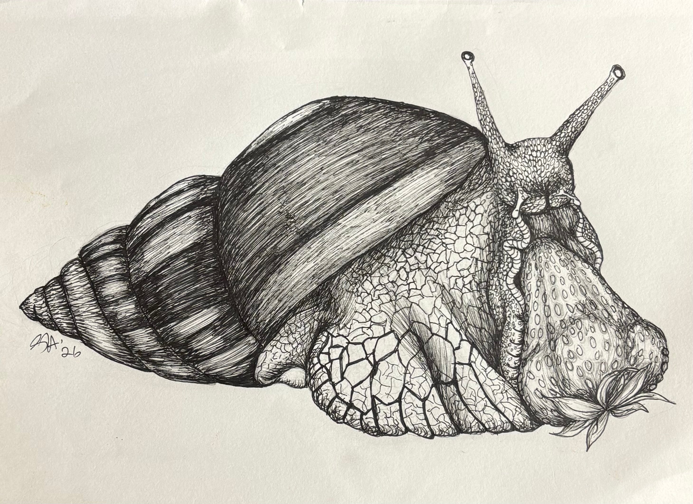 "Strawberry Giant" Print 8X10