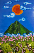 "The Volcano" Original Painting